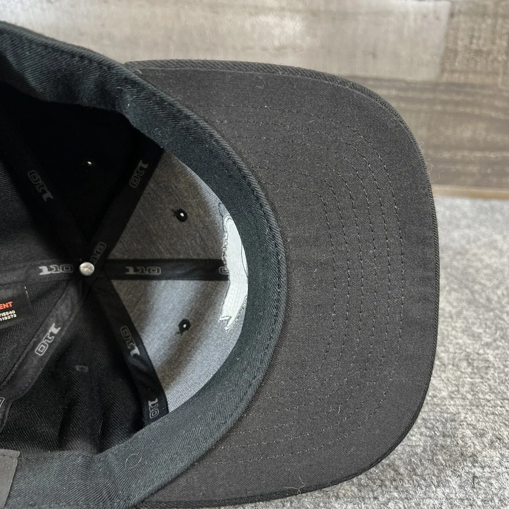 Simms Big Catch Snapback Cap Hat Black